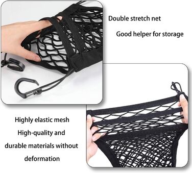 Сітка для собак у машину 120x70 см - захист та безпека на задньому сидінні для авто, позашляховиків та легкових автомобілів