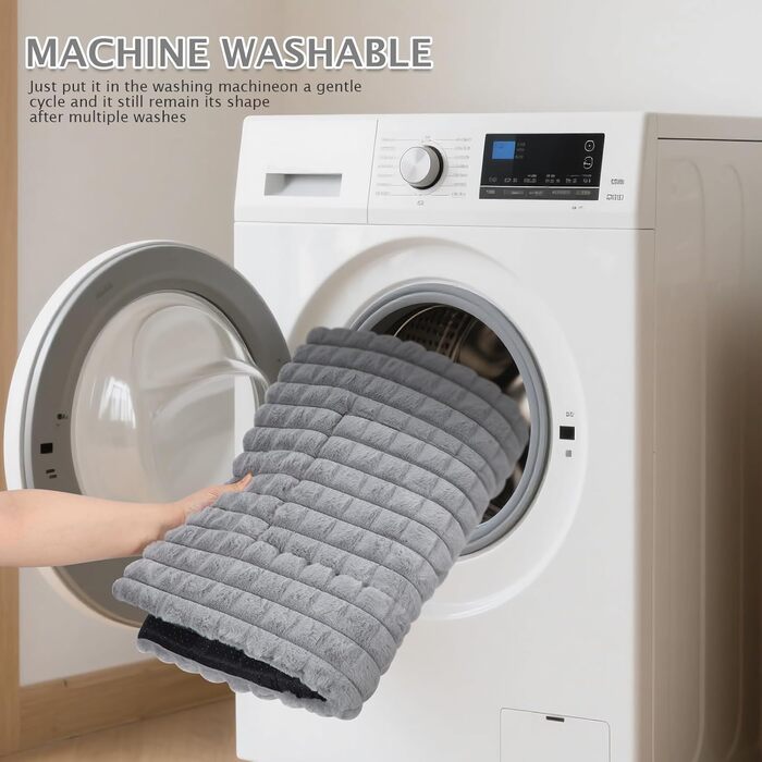 М'яке ортопедичне ліжко для собак BVAGSS, 60x45 см, сірого кольору. Зручна, миюча, з неслизьким дном. Підходить для собак маленьких, середніх та великих порід.