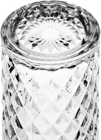 Набір склянок для води, коктейлів та лонг дринків Glasmark Krosno (6 шт x 300 мл) з кришталевим ефектом, для посудомийної машини