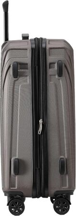 Чемодан Beibye з жорсткою обшивкою, розширюваний, з TSA замком та подвійними колесами (темно-зелений, 66 см)