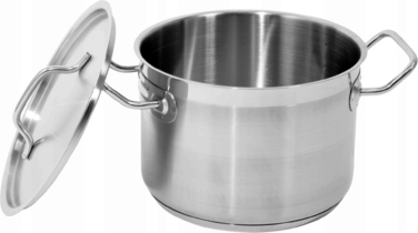 Каструля середня з кришкою, нержавіюча сталь 21/0, 20x14 см, 4,4 л YATO YG-00022