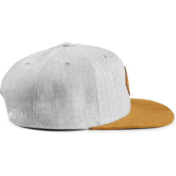 Кепка бейсболка Soulbuddy Snapback унісекс сіра – регульована кепка для чоловіків та жінок, зручна для міста та активного відпочинку