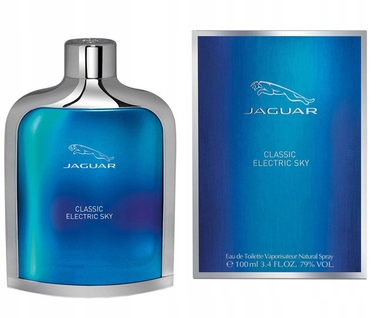 Туалетна вода Jaguar Classic Electric Sky, 100 мл, цитрусова
