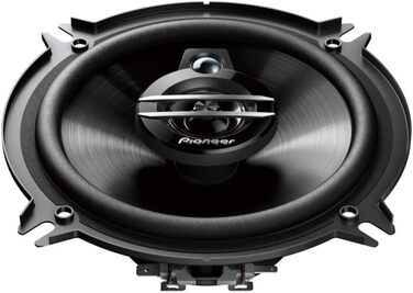 Автомобільні коаксіальні динаміки Pioneer TS-G1330F 13 см, 3-смугові, 250 Вт, комплект 2 шт., потужний звук, з гратами