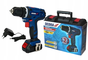 Акумуляторний шурупокрут Dedra 12 В DED7875