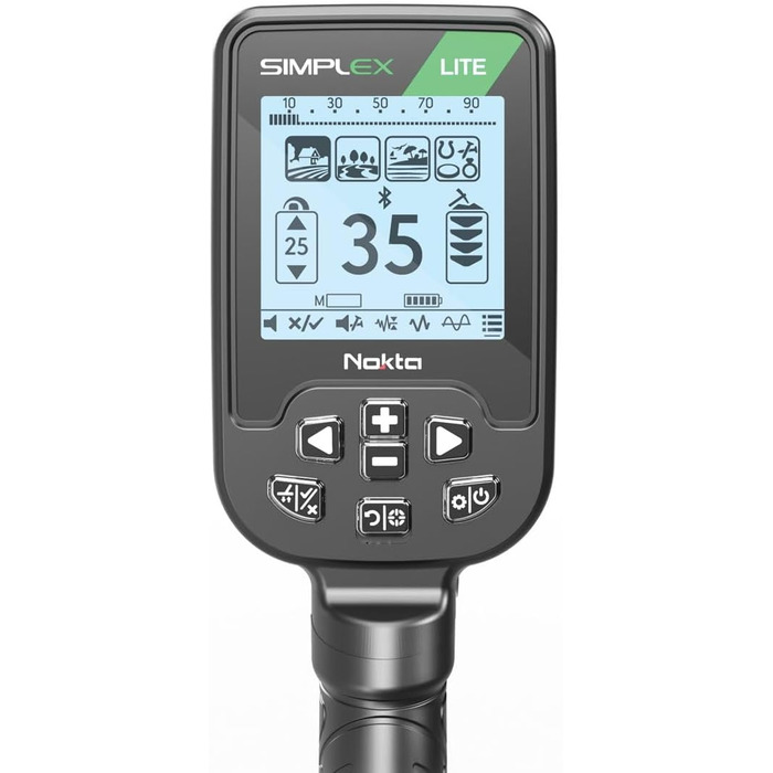 Металодетектор Nokta Simplex Lite Комплект: з Nokta Pointer Pinpointer, водонепроникний IP68, професійний, для дорослих та дітей