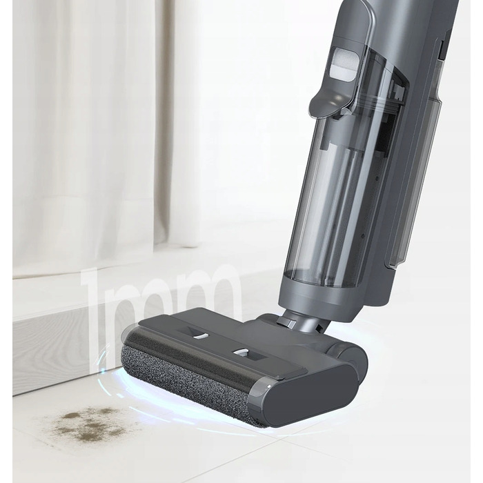 Вертикальний бездротовий пилосос-мийник RoboJet Washer 2, чорний