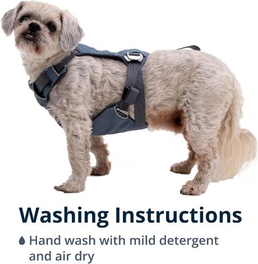 RUFFWEAR Load Up – жилет-шлейка для собак, Schieferblau (блакитний), XXS