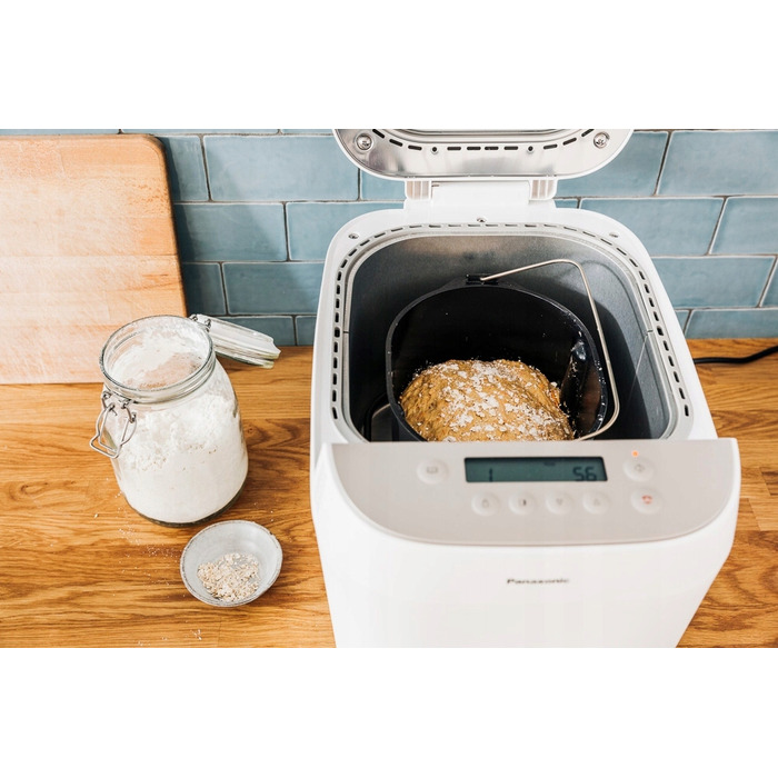 Хлібопічка Panasonic Croustina, біла, 700 Вт