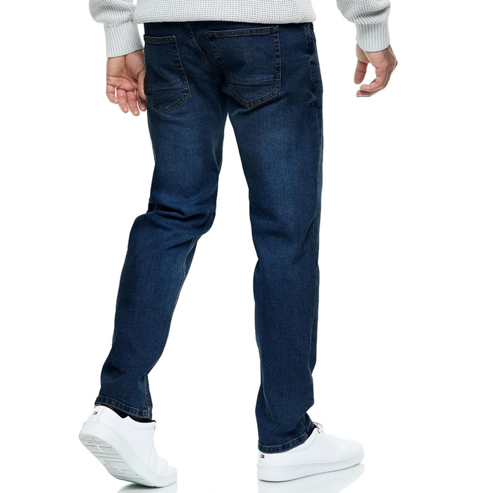 Чоловічі джинси Indicode INSantino з еластичного деніму (99% бавовна), колір - Rinse Wash, розмір 40W/32L