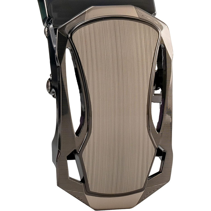 Чоловічий шкіряний ремінь Volmer ATG з автоматичною застібкою на пряжці | Ширина 35 мм, розмір пояса 125 см, регульований | Колір: бордовий