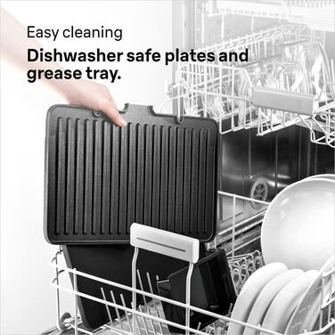 Електричний гриль Braun MultiGrill 7 CG7020: контактний гриль, барбекю та духовка 3-в-1, 2000W, велика поверхня (12 бургеров), для дому