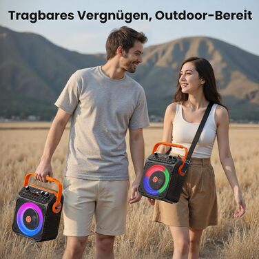 Караоке машина з 2 мікрофонами для дорослих та дітей, Bluetooth, підсилювач, портативна караоке-система, подарунок HWWRT35-T