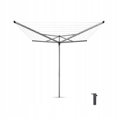 Сушарка для білизни Brabantia 310669, срібляста, 271x177 см