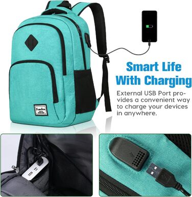 Рюкзак YAMTION для школи: універсальний, 15.6