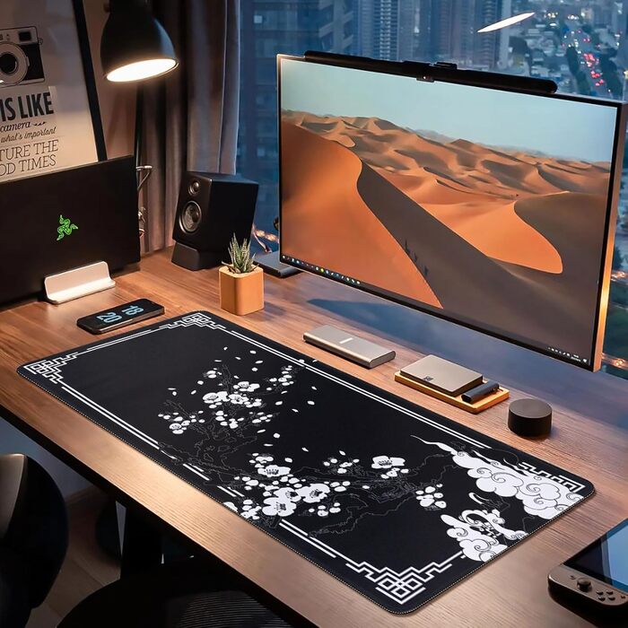 Mauspad EFISH B20 XXL - 800x300 мм, водонепроникний, для ПК, MacBook, Laptop