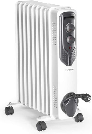 Електричний обігрівач Trotec TRH 20 E – 800/1200/2000 Вт, 9 ребер, для приміщень до 25 м²