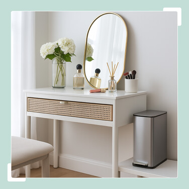 Relaxdays 10-Liter Cosmetic Storage Container