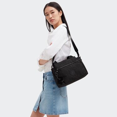 Сумка Kipling Elysia середнього розміру через плече Signature Emb – оригінальна жіноча сумка