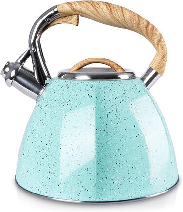 ORION GROUP Kettle | 3 L | Automatic Modern Whistling Kettle Water Boiler | For Gas and Induction (Blue)