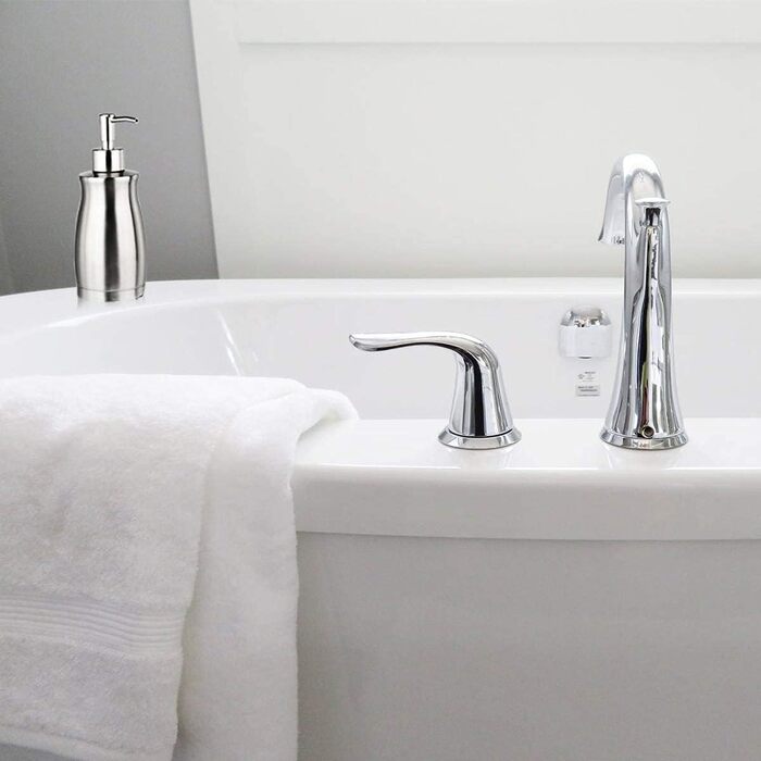 Дозатор для мила ARKTEK з нержавіючої сталі, 400 мл, 2 помпи, щітка, багаторазовий, для мила, шампуню, гелю для душу, миючого засобу, кухня, ванна кімната