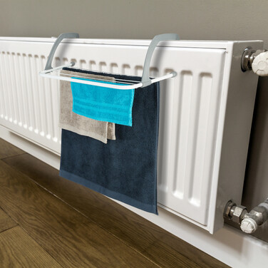 Relaxdays Clothes Rail Radiator 3-Piece Set