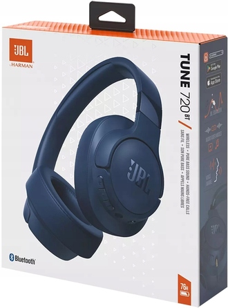 Бездротові накладні навушники JBL Tune 720BT, сині