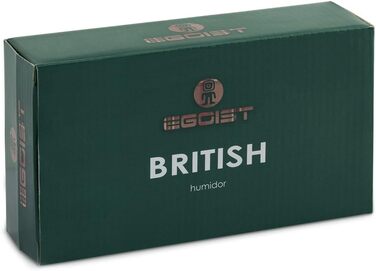 Вологомірний вологозберігаючий вологомір Egoist Premiuem для сигар - чорний (JK00130)