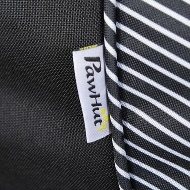 Візок для тварин PawHut - прогулянковий візок для собак та котів, чорний, 76.5 x 52 x 95 см