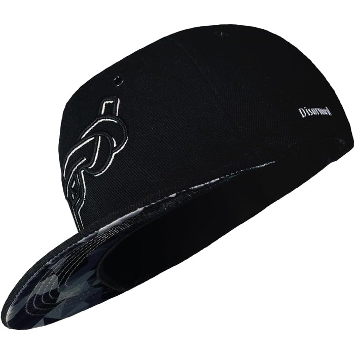 Кепка Snapback Nebelkind для чоловіків та жінок, чорна, універсальний розмір, регульована, unisex, стильна бейсболка в стилі streetwear, ретро