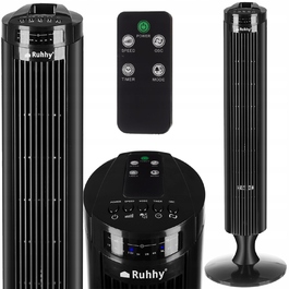 Колонний вентилятор Ruhhy 23355, чорний