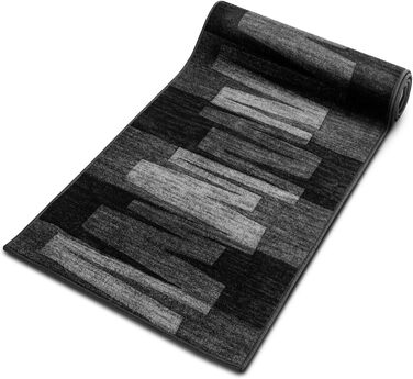 Килимок для підлоги Floordirekt Läufer Veneto, антрацит, 80 x 100 см