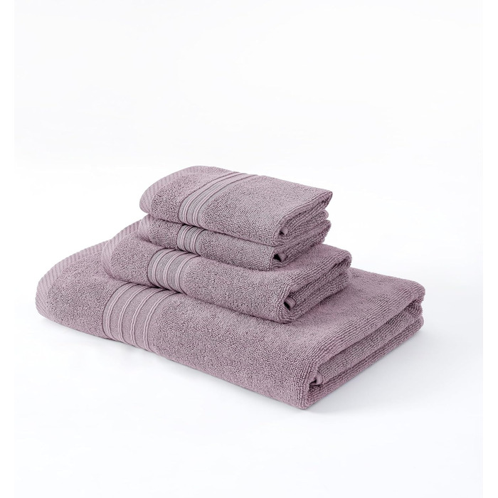 Набір рушників Modern Threads Ophelia Reh (6 шт.): 2 великі, 2 середні, 2 маленькі, бавовна, дж.