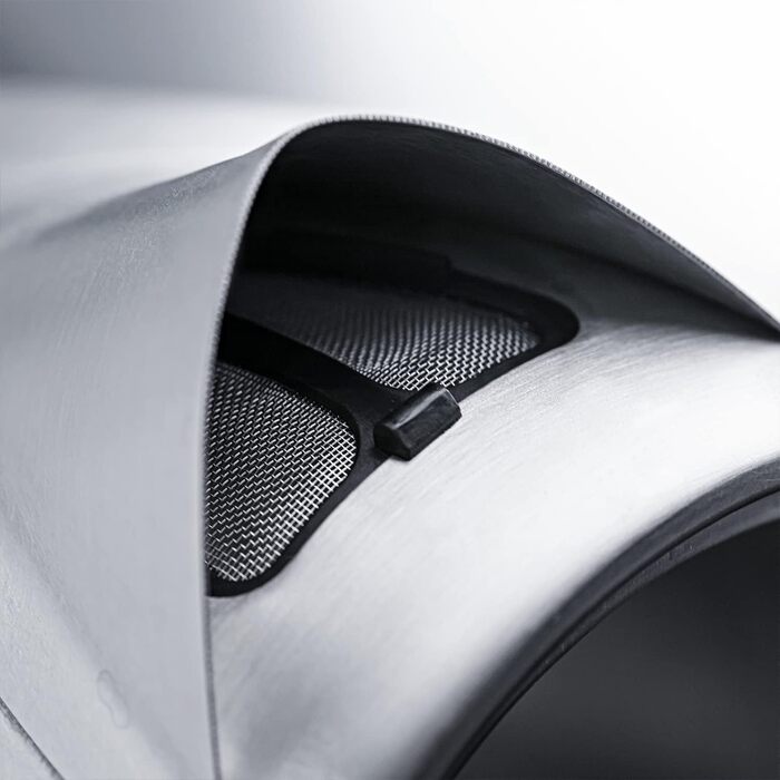 Електричний чайник First Austria Edelstahl 2200W, 1.7L, регулювання температури 60-100°C, підтримання тепла, фільтр від накипу, прихований нагрівальний елемент, LED-підсвічування