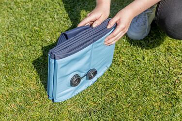 Trixie 39482 Dog Pool, ø 120 x 30 cm, turquoise/gray