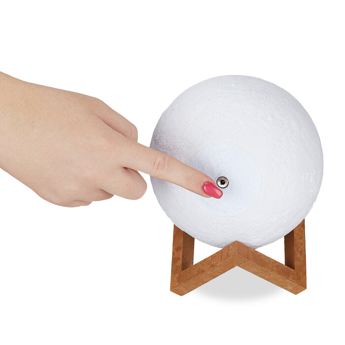 Relaxdays 3D Color-Changing Mood Lamp