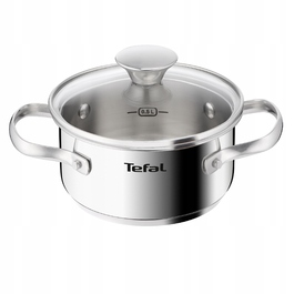 Каструля з кришкою TEFAL Minis H8743155, 14 см, нержавіюча сталь, для індукційних плит
