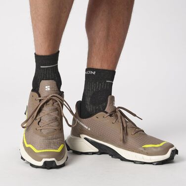 Черевики для хайкінгу Salomon Alphacross 5 чоловічі (46 2/3 EU, Caribou Canteen Sulphur Spring)