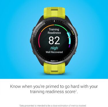 Розумний годинник Garmin Forerunner 965 для бігу, з кольоровим AMOLED-дисплеєм, вимірюванням тренувань та відновлення, кольори: білий та сірий
