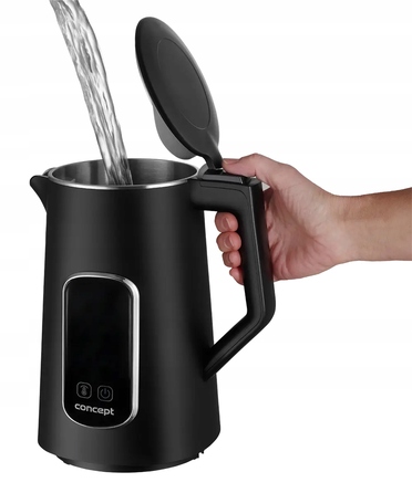 Електричний чайник Concept RK3385, 1850-2200 Вт, 1,7 л, чорний