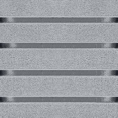 Набір рушників для ванної Utopia Towels, сірий (8 шт.): 2 банні рушники, 2 рушники для рук, 4 маленькі рушники для обличчя, бавовняні, гігроскопічні