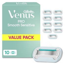 Жіноча бритва Gillette Venus Pro Smooth Sensitive для чутливої шкіри, Rosegold (10 лез)