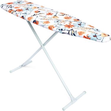 Чохол для прасувальної дошки з квітковим малюнком, шнурок, стандартний розмір (38,1 x 137,2 см)