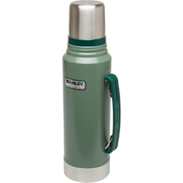 Stanley Classic Legendary Thermos - Keeps Drinks Hot or Cold for 24-32 Hours - Dishwasher Safe - Leakproof Lid Doubles as a Cup - BPA-Free Insulated Flask - Stainless Steel Thermos