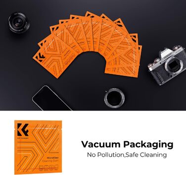 Набір для чищення об'єктивів K&F CONCEPT 15-в-1: Lenspen, тканина мікрофібри, рідина для чищення