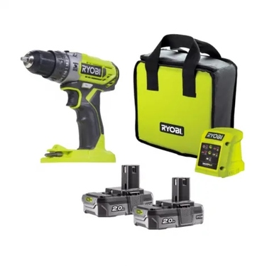 Ударний дриль-шурупокрут Ryobi R18PD2-215G