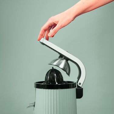 Електрична соковитискачка для цитрусових Cecotec Xqueeze RetroJuice 600 Green - 600 Вт, ретро-дизайн, нержавіючий фільтр