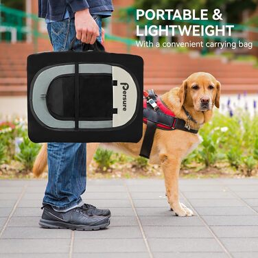 Клітка-загон для собак, цуценят та котів. Переносний загон для собак великих порід. Загон для собак в приміщенні та на вулиці. З сумкою для перенесення