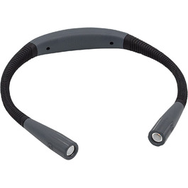 Wedo Looplight 25422101: Мобільна LED-лампа для читання з USB-C, 3 кольори світла, регульована яскравість, чорна