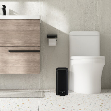 Relaxdays 5 l Waste Bin Softclose